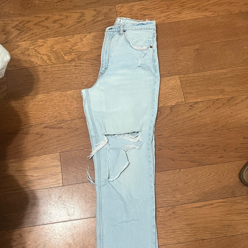 Abercrombie & Fitch 90s Straight Ultra High Rise